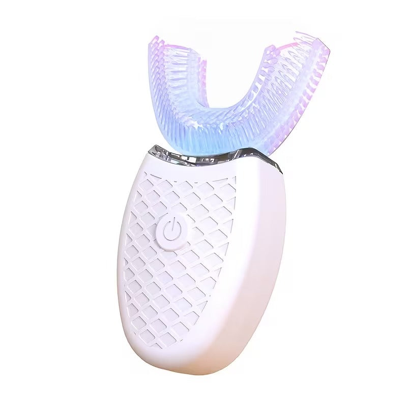 U-Shaped Electric Toothbrush with 360° Silicone Head