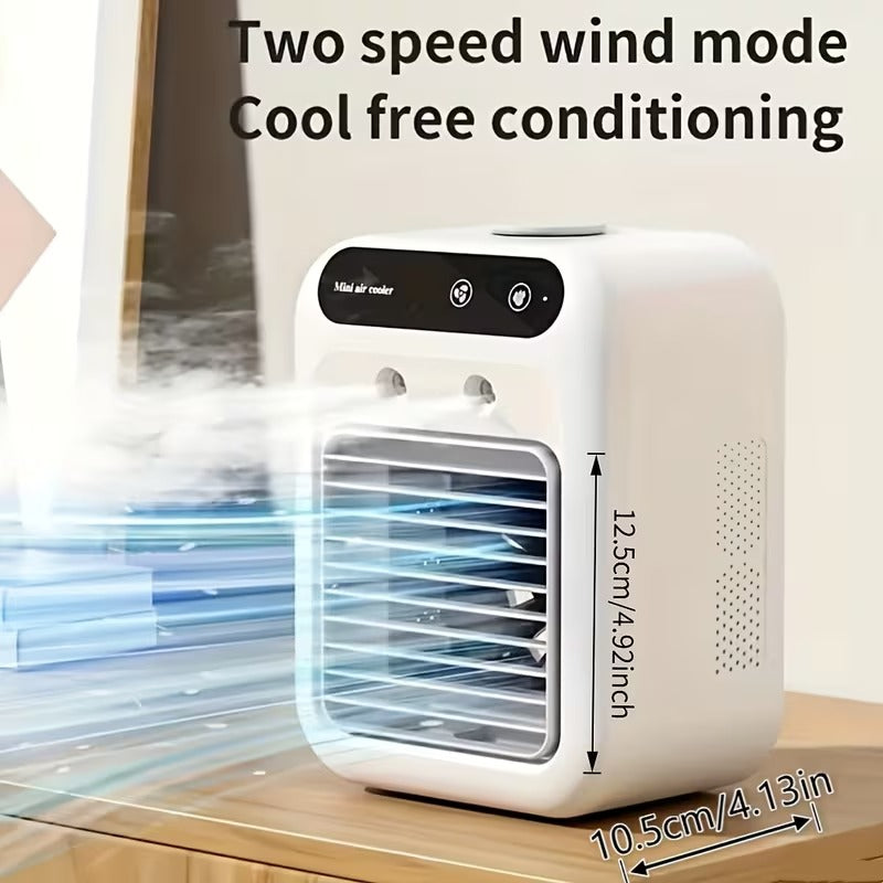 Portable All-In-One Cooling & Humidifying Fan